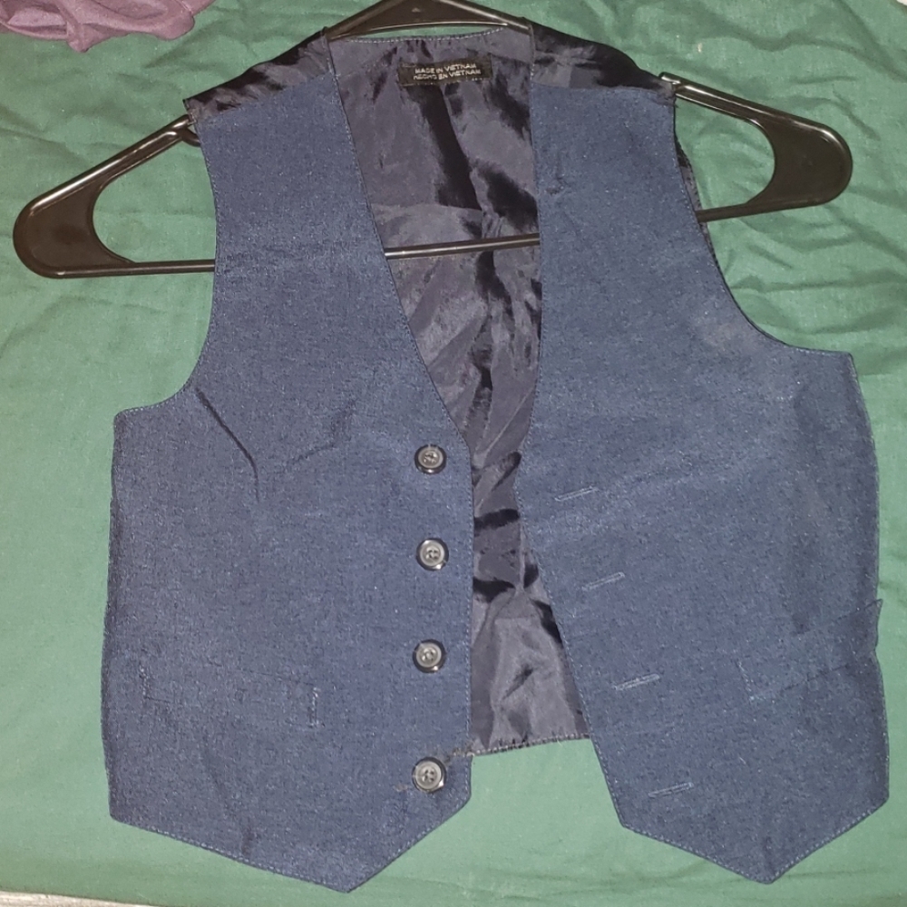 Navy Blue Vest